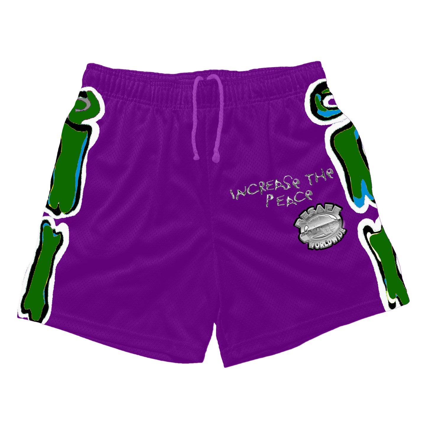 " INCREASE THE PEACE " SHORTS